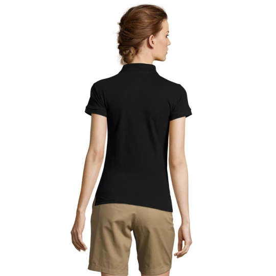 PEOPLE Damskie POLO 210g - PEOPLE (S11310-BK-XXL)