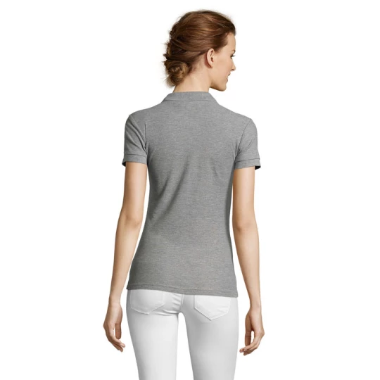 PEOPLE Damskie POLO 210g - PEOPLE (S11310-GY-3XL)