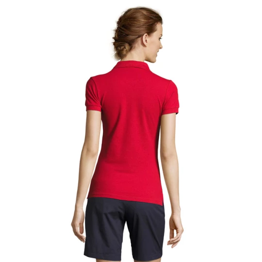 PEOPLE Damskie POLO 210g - PEOPLE (S11310-RD-S)