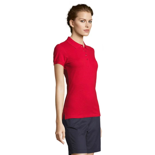 PEOPLE Damskie POLO 210g - PEOPLE (S11310-RD-XL)