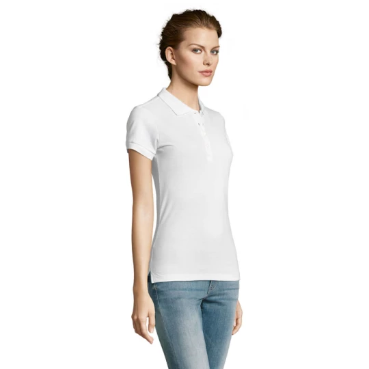 PEOPLE Damskie POLO 210g - PEOPLE (S11310-WH-XL)