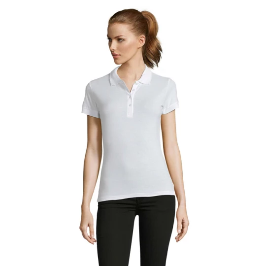 PASSION Damskie POLO 170g - PASSION (S11338-WH-XXL)
