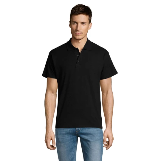 SUMMER II MEN polo 170g - SUMMER II (S11342-BK-L)