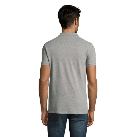 PERFECT MEN Polo 180g - PERFECT MEN (S11346-GY-4XL)