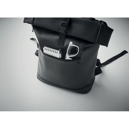 Plecak na laptopa PU rolltop - BAI ROLL (MO2230-03)