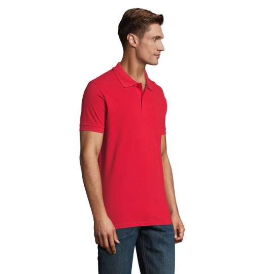 PERFECT MEN Polo 180g - PERFECT MEN (S11346-RD-4XL)