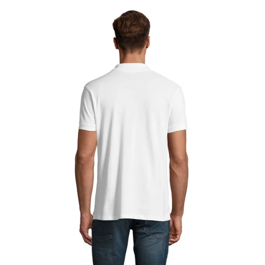 PERFECT MEN Polo 180g - PERFECT MEN (S11346-WH-3XL)