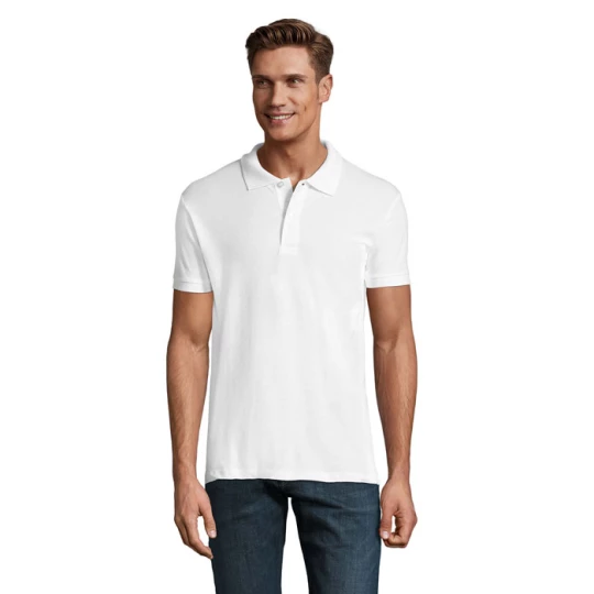 PERFECT MEN Polo 180g - PERFECT MEN (S11346-WH-XL)