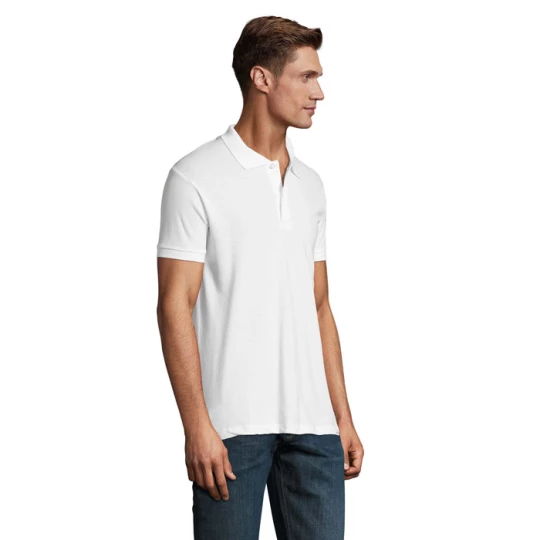 PERFECT MEN Polo 180g - PERFECT MEN (S11346-WH-XL)