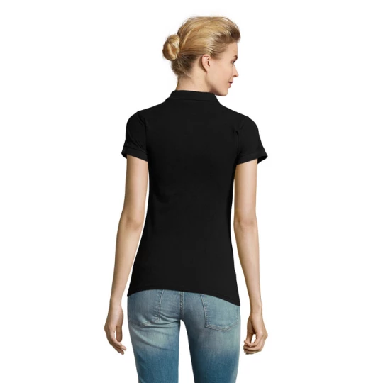 PERFECT Damskie POLO 180g - PERFECT WOMEN (S11347-BK-3XL)