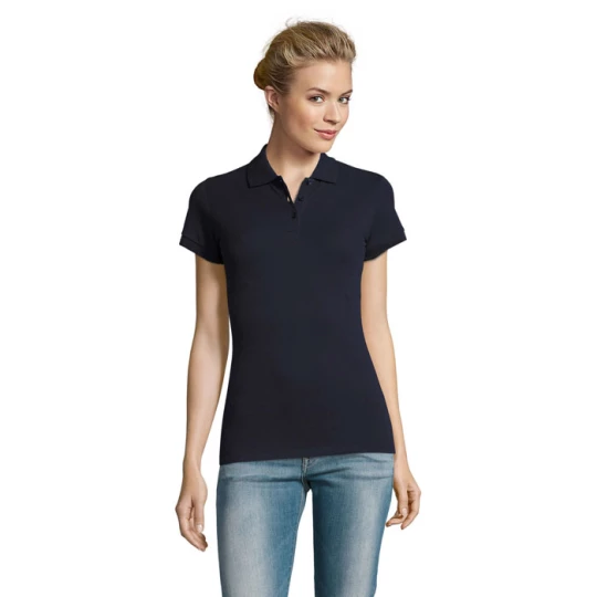 PERFECT Damskie POLO 180g - PERFECT WOMEN (S11347-FN-3XL)