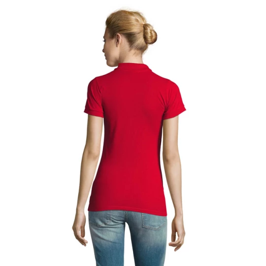 PERFECT Damskie POLO 180g - PERFECT WOMEN (S11347-RD-S)