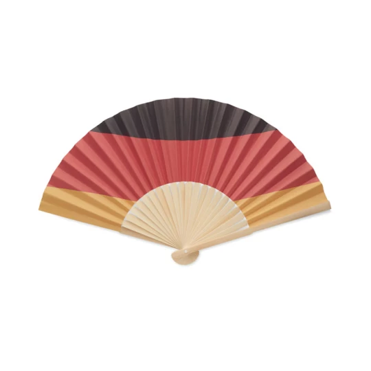 Ręczny wachlarz z flagą - FUNFAN (MO2244-08)