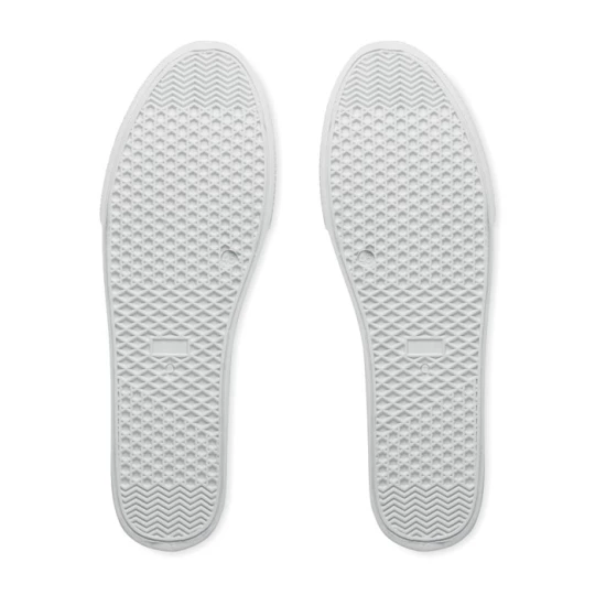 Trampki z PU rozmiar 46 - BLANCOS (MO2246-06)