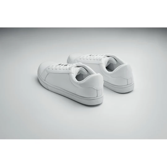 Trampki z PU rozmiar 46 - BLANCOS (MO2246-06)