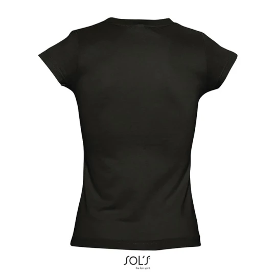 MOON Damski T-SHIRT 150g - MOON (S11388-DB-3XL)