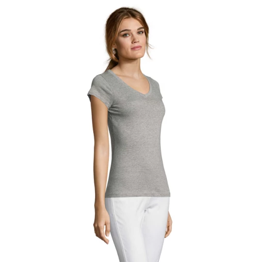 MOON Damski T-SHIRT 150g - MOON (S11388-GM-XXL)