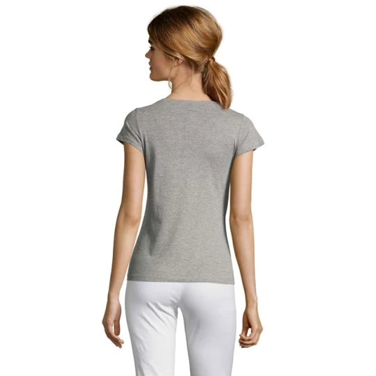 MOON Damski T-SHIRT 150g - MOON (S11388-GM-XXL)
