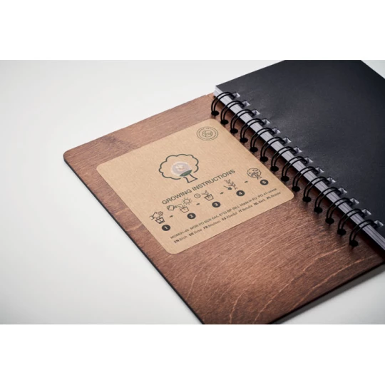 Brzozowy zeszyt A5  GROWBOOK - SAVAGE (MO2251-01)