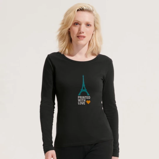 MAJESTIC Damski T-SHIRT 150g - MAJESTIC (S11425-DB-L)