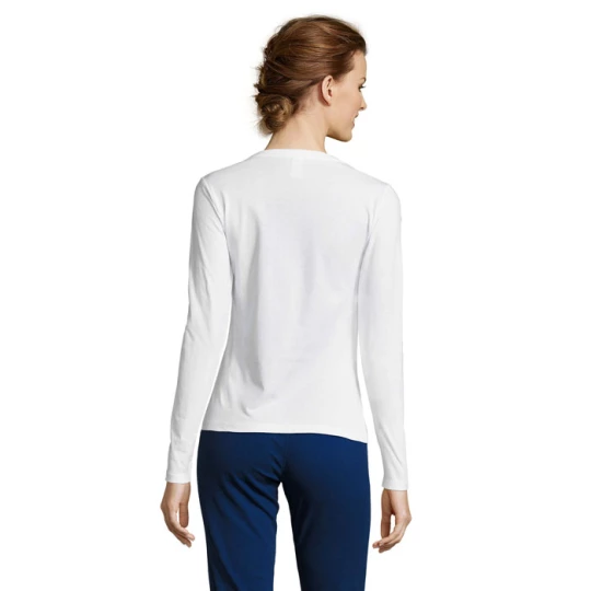 MAJESTIC Damski T-SHIRT 150g - MAJESTIC (S11425-WH-S)