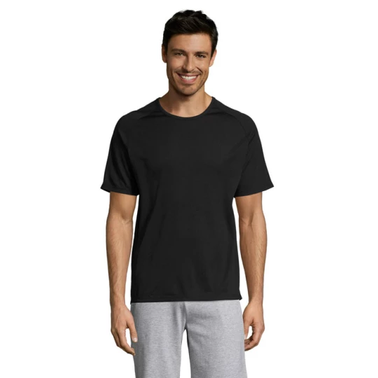 Koszulka męska SPORTY - SPORTY (S11939-BK-XXL)