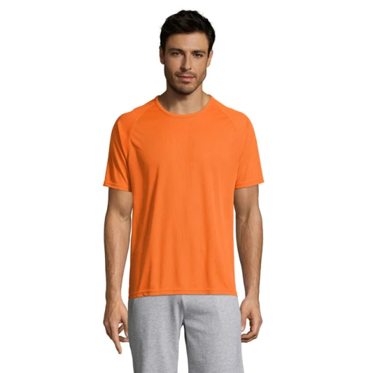 Koszulka męska SPORTY - SPORTY (S11939-OR-3XL)