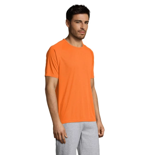 Koszulka męska SPORTY - SPORTY (S11939-OR-3XL)