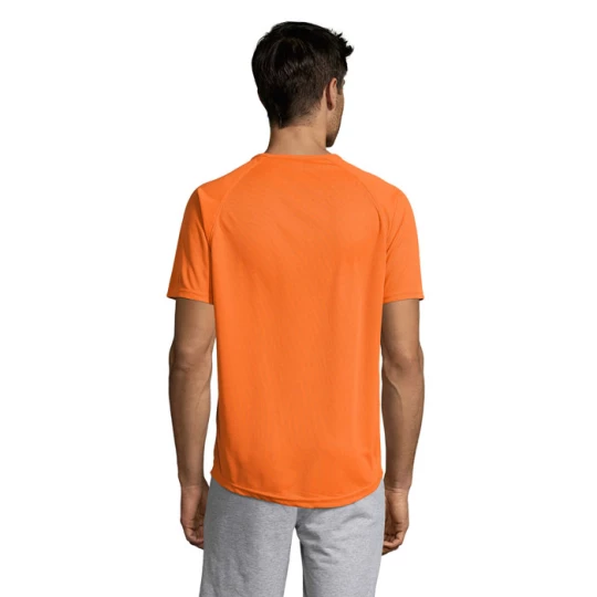 Koszulka męska SPORTY - SPORTY (S11939-OR-3XL)