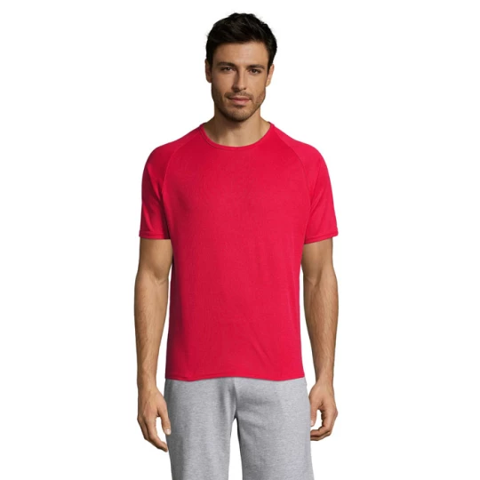 Koszulka męska SPORTY - SPORTY (S11939-RD-XXL)