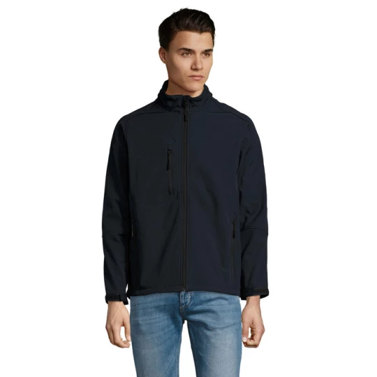 RELAX Męski softshell 340g - RELAX (S46600-AB-4XL)