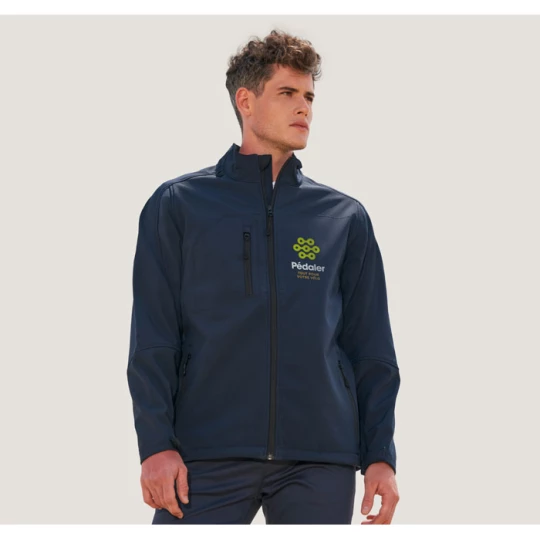 RELAX Męski softshell 340g - RELAX (S46600-AB-4XL)