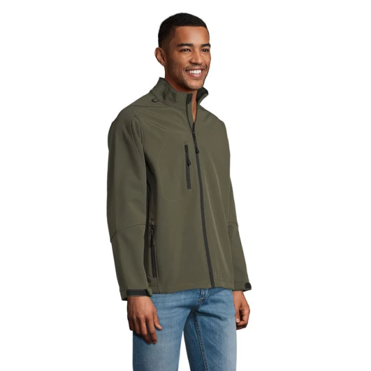 RELAX Męski softshell 340g - RELAX (S46600-AR-3XL)