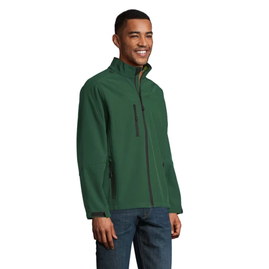 RELAX Męski softshell 340g - RELAX (S46600-BO-4XL)