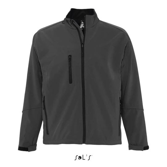 RELAX Męski softshell 340g - RELAX (S46600-CR-3XL)