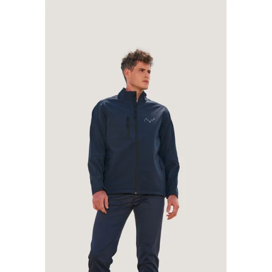 RELAX Męski softshell 340g - RELAX (S46600-GM-3XL)
