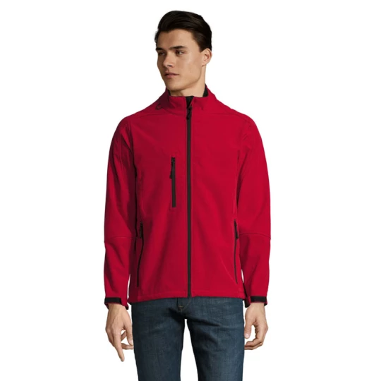 RELAX Męski softshell 340g - RELAX (S46600-PE-XXL)