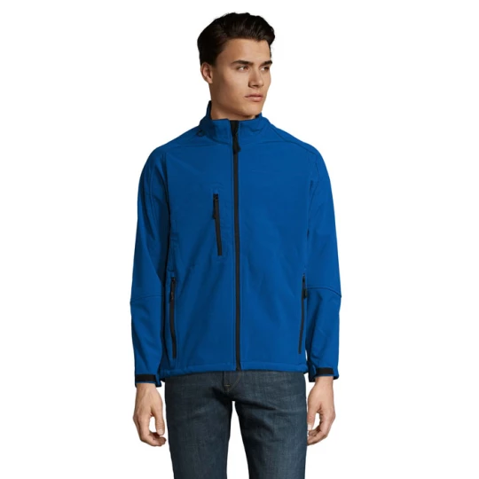 RELAX Męski softshell 340g - RELAX (S46600-RB-3XL)