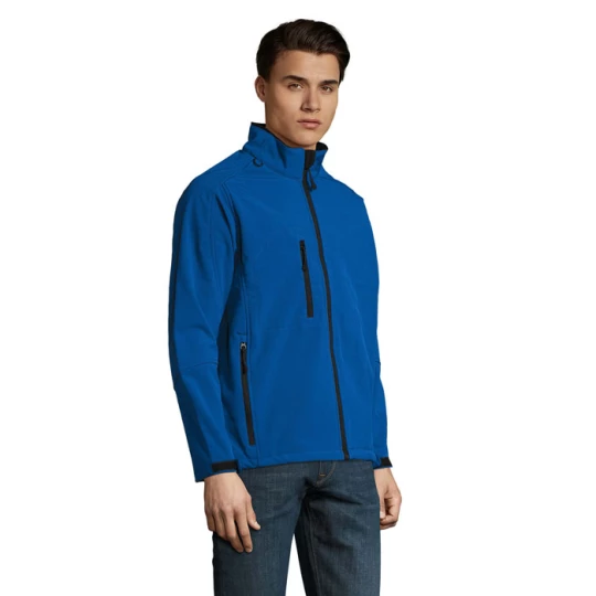 RELAX Męski softshell 340g - RELAX (S46600-RB-3XL)