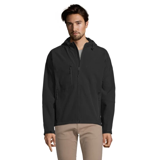 REPLAY męski softshell 340 - REPLAY MEN (S46602-BK-3XL)