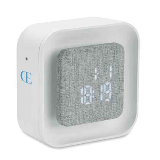 Budzik ABS/RPET z recyklingu - LUCE (MO2299-06)