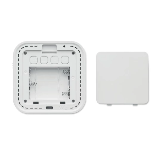 Budzik ABS/RPET z recyklingu - LUCE (MO2299-06)