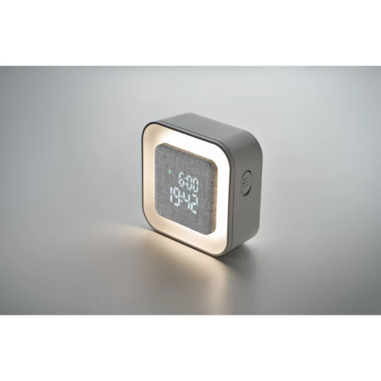 Budzik ABS/RPET z recyklingu - LUCE (MO2299-06)