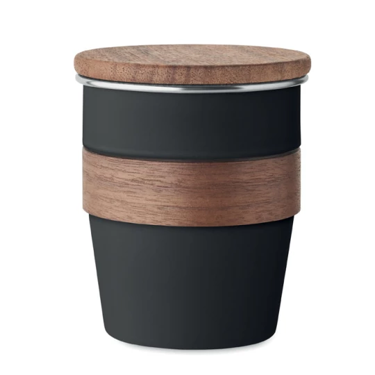 Kubek z pojedynczą ścianką 350 - WALNUT (MO2322-03)