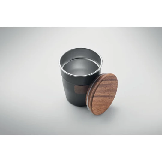 Kubek z pojedynczą ścianką 350 - WALNUT (MO2322-03)
