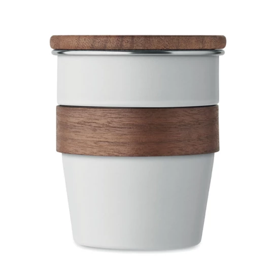 Kubek z pojedynczą ścianką 350 - WALNUT (MO2322-06)