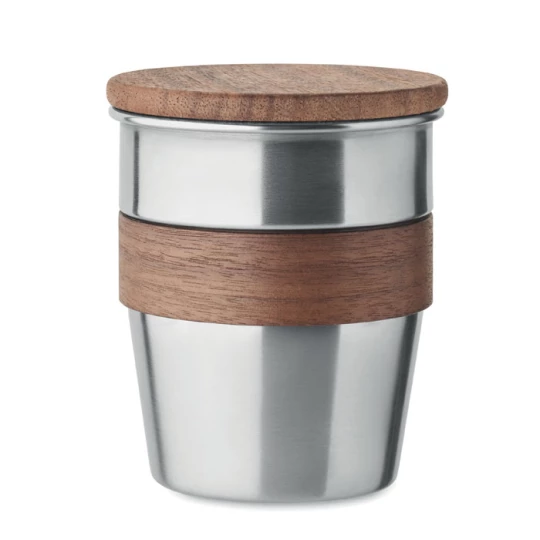 Kubek z pojedynczą ścianką 350 - WALNUT (MO2322-16)