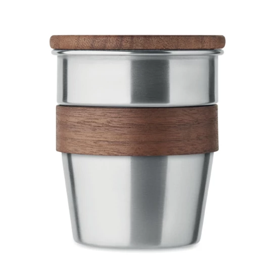 Kubek z pojedynczą ścianką 350 - WALNUT (MO2322-16)