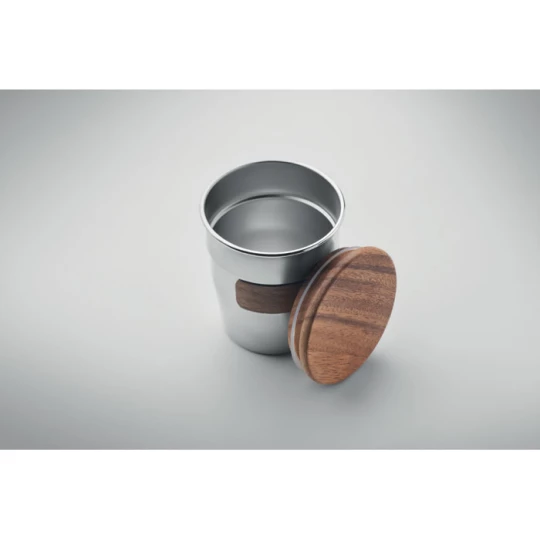 Kubek z pojedynczą ścianką 350 - WALNUT (MO2322-16)