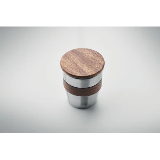 Kubek z pojedynczą ścianką 350 - WALNUT (MO2322-16)